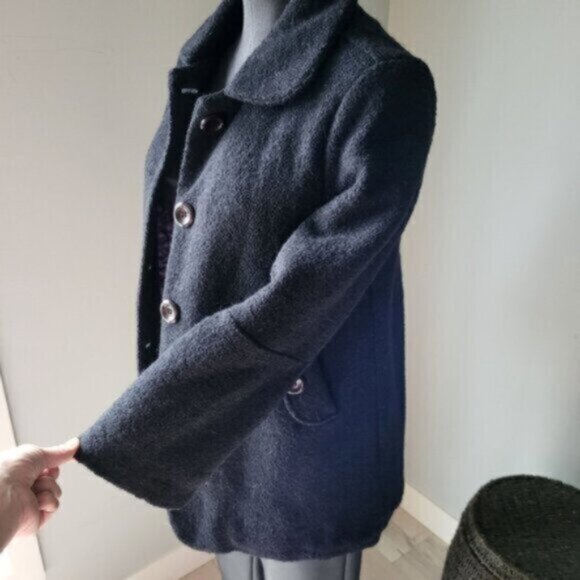 Point Zero Girls Wool Coat Sz 14/16 Youth - Picture 12 of 12